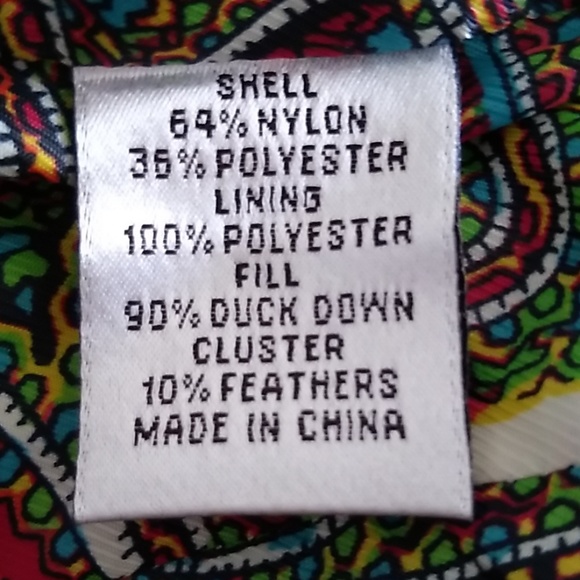 Talbots quilted down vest, light blue Small - Picture 5 of 6